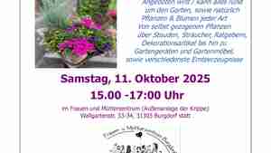 1.Gartenflohmarkt