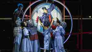 Das Ensemble vom Theater für Niedersachsen gastiert mit dem Musical-Thriller "Sweeney Todd" in Burgdorf