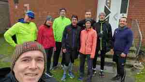 Die Mitglieder vom Burgdorfer Lauftreff haben an Silvester eine entspannte Runde gedreht.