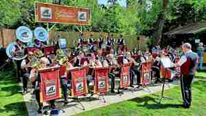 Die Wikinger laden zu ihrem traditionellen Frühschoppen-Konzert ein.