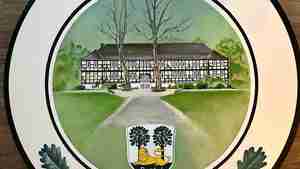 Die Volkskönigsscheibe zeigt diesmal das Burgdorfer Schloss.