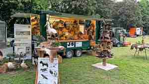 Das Infomobil der Jägerschaft Burgdorf ist beim Jubiläumsfest dabei.