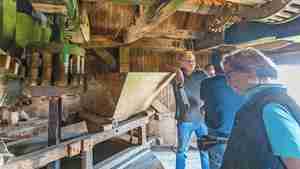 Am Entdeckertag können Interessierte die Sorgenser Bockwindmühle besichtigen.