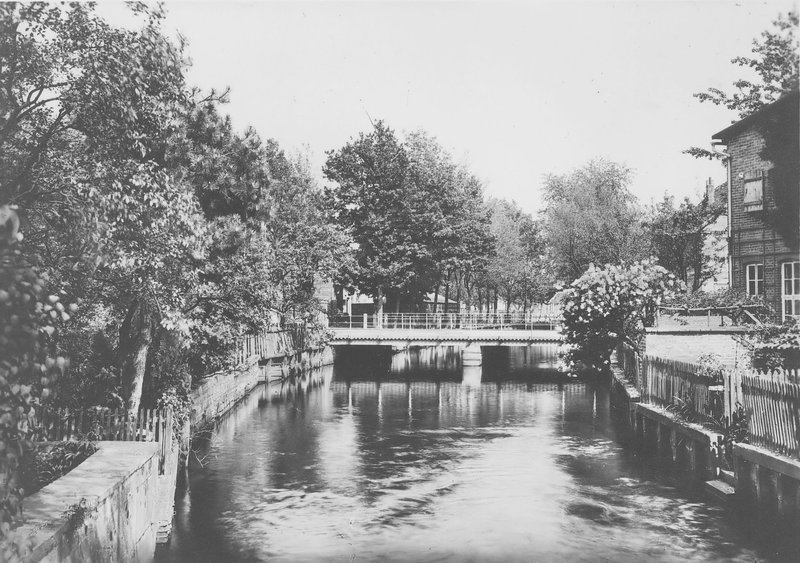 Aue-Brücke Braunschweiger Straße - Poststraße 1921