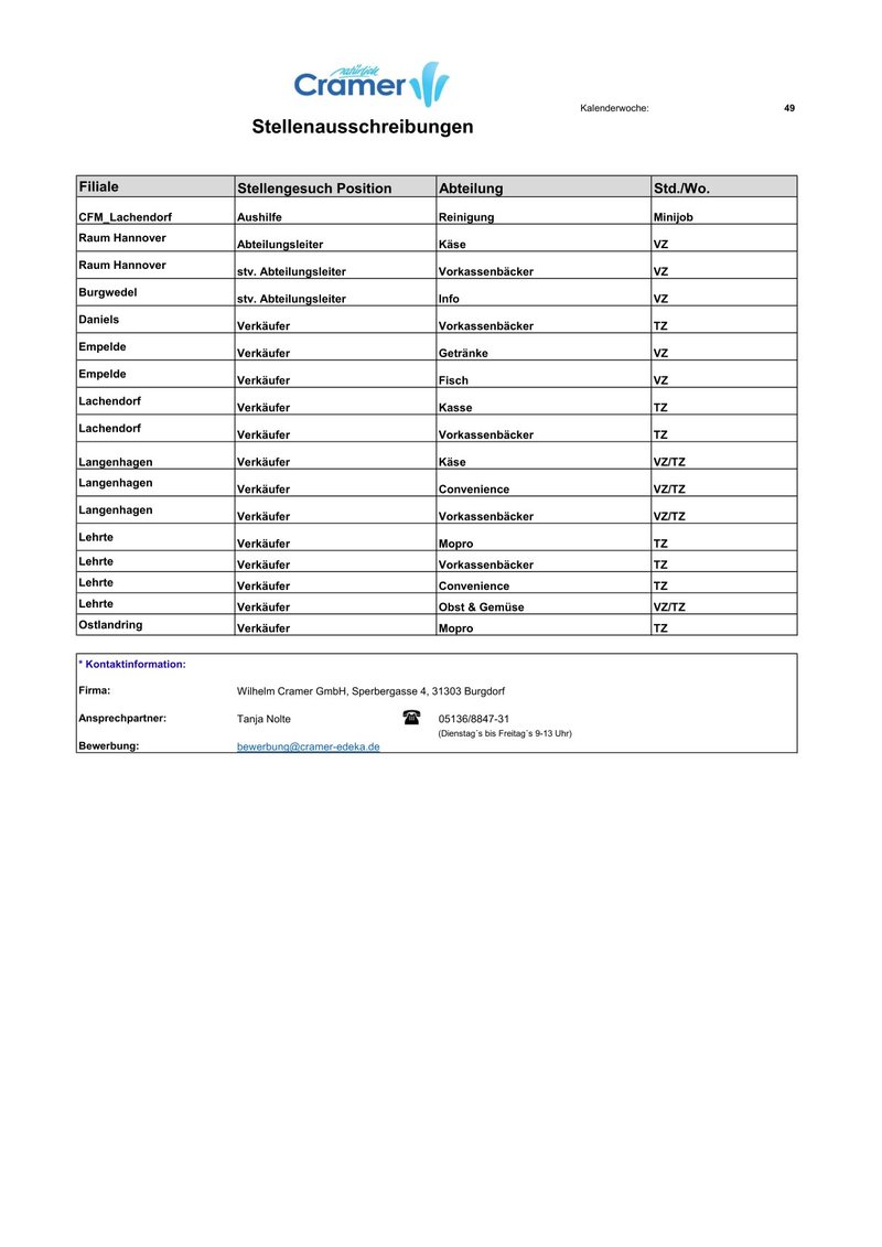 Edeka-Kalenderwoche 49