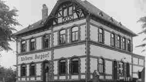 Genossenschafts-Molkerei im Gründungsjahr 1894