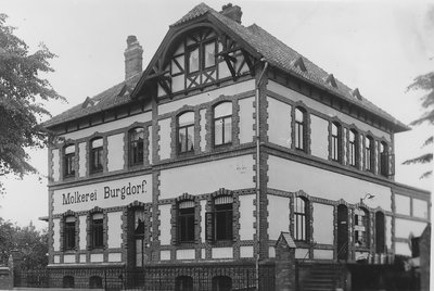 Genossenschafts-Molkerei im Gründungsjahr 1894