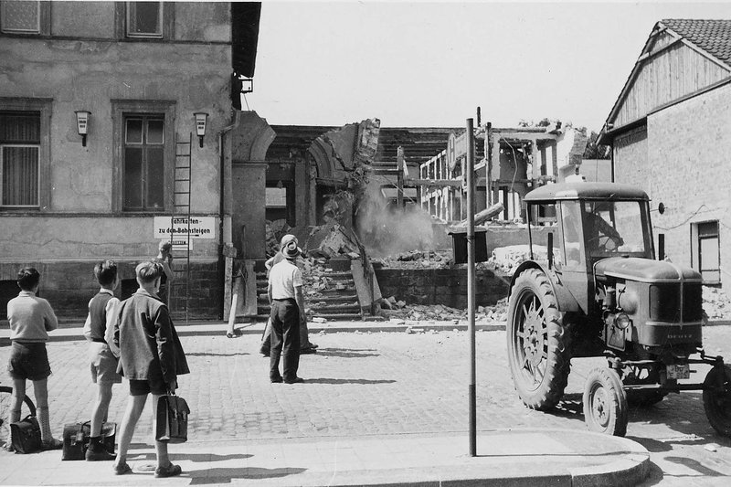 Foto 6 - Bahnhofsumbau 1959