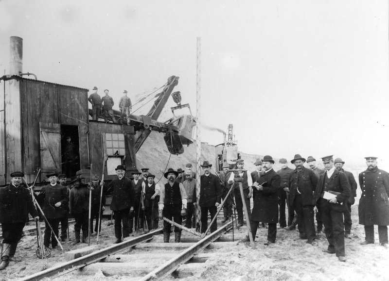 Foto 7 1907-1908 Bau der Kasparbahn