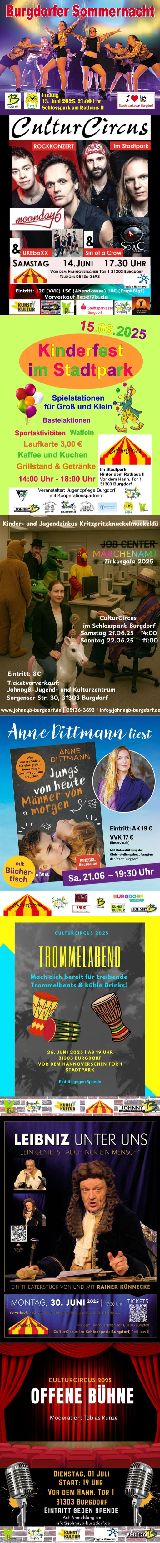 Highlights des 13. Burgdorfer CulturCircus