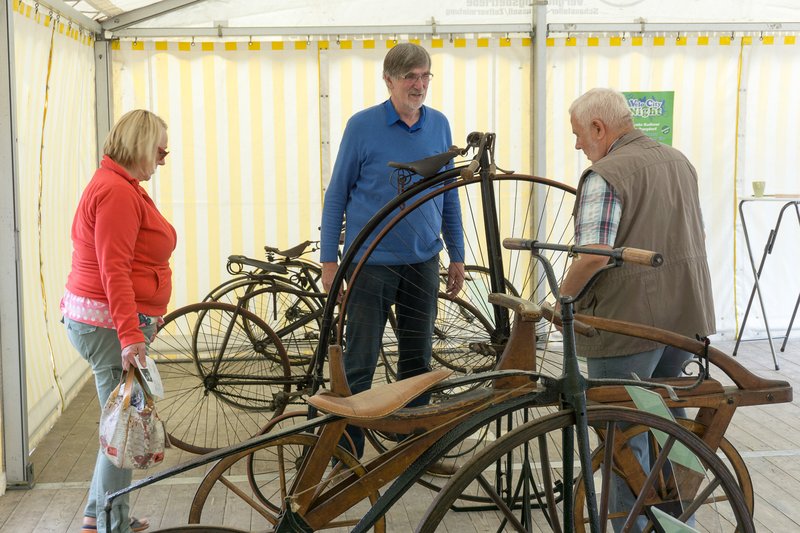 Open-Air-Ausstellung der Radfahrgalerie Burgdorf am 21. Juni 2025