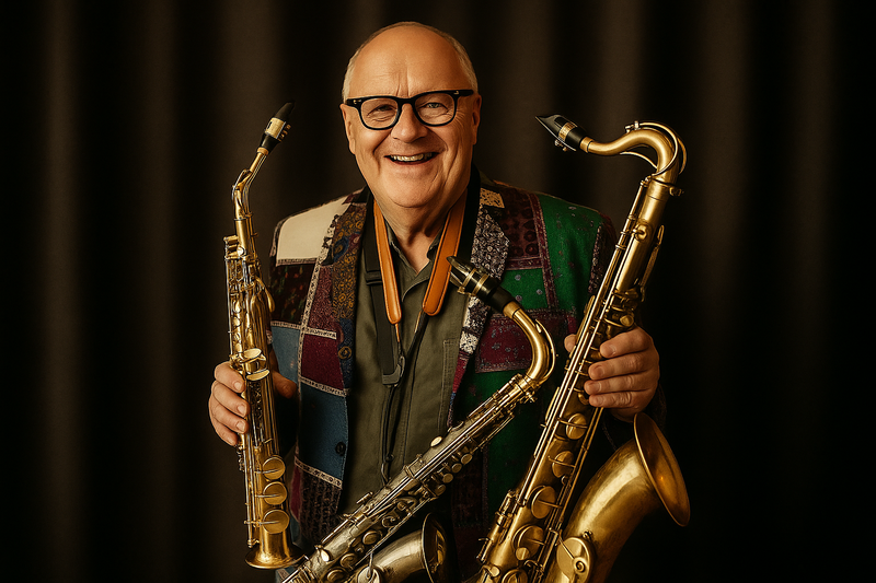 Sax-Klaus ist auf den Straßen unterwegs