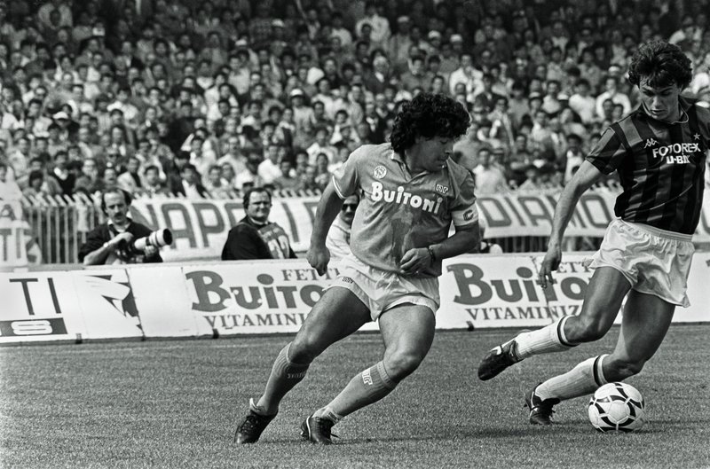 Spielszenen mit Diego Maradona 1