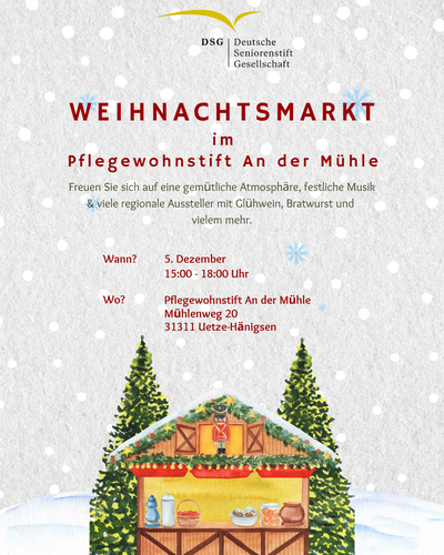 Weihnachtsmarkt PWS An der Mühle