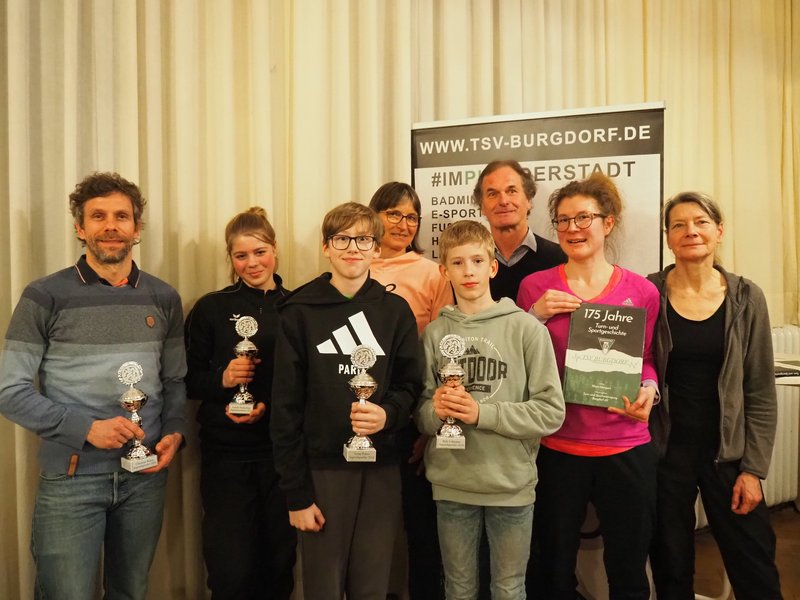 geehrten Sportler u. Sportlerinnen