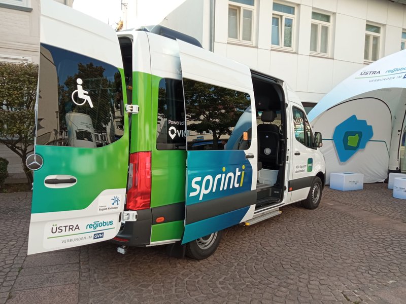 sprinti auf dem Spittaplatz